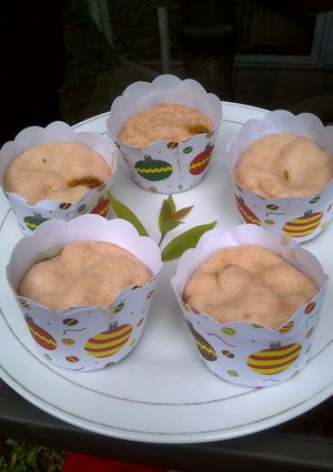 Foto resep cupcake putu melerr