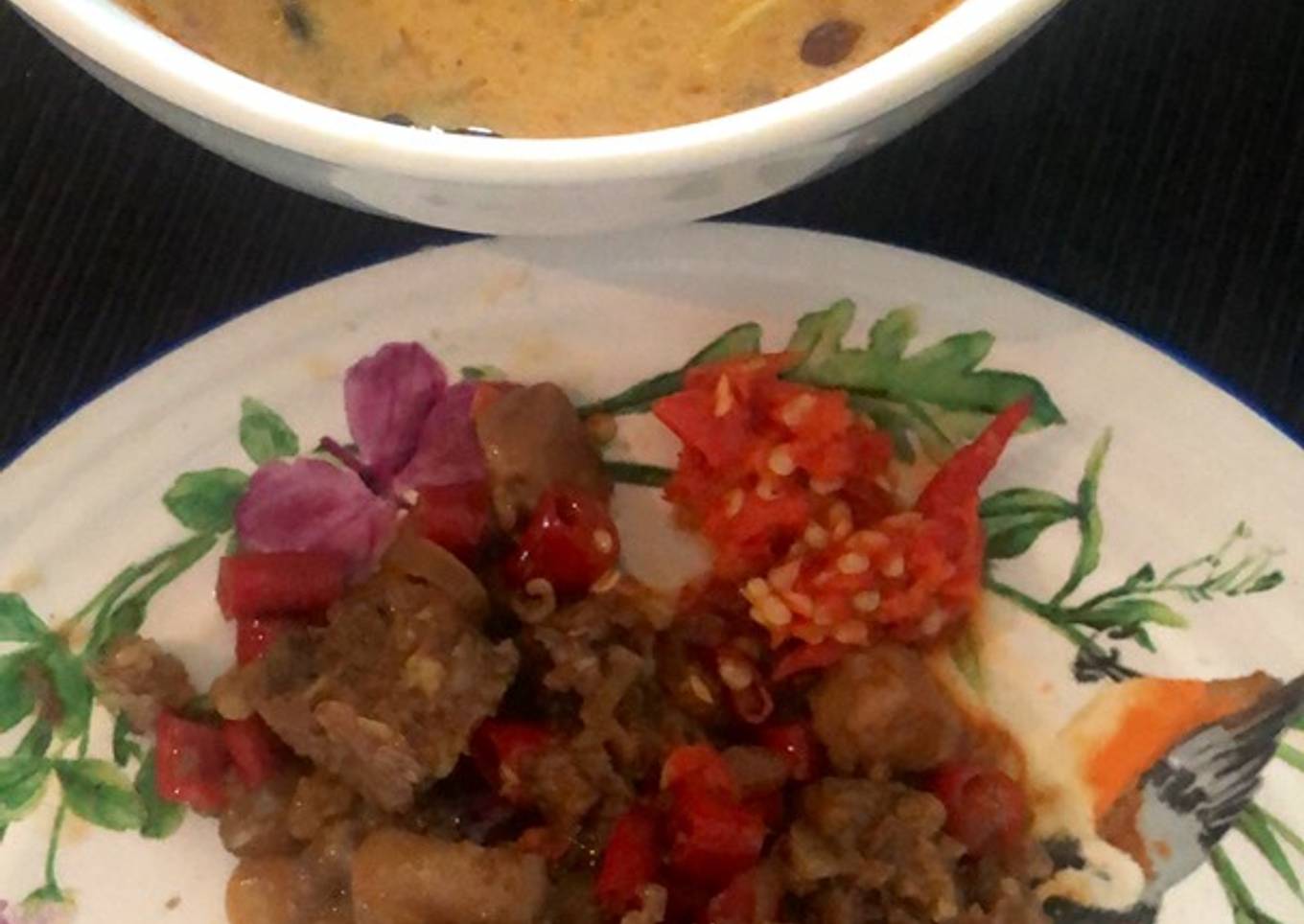 Soto betawi bumbu instan kuah susu simpel no ribet