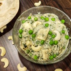 A picture of Methi Matar Malai Paneer.