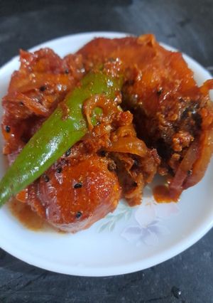 কাতলা মাছের ঝাল (katla macher jhal recipe in Bengali) রেসিপির প্রধান ছবি