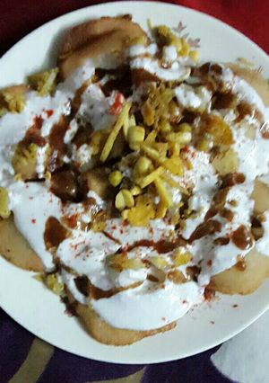 A picture of Papdi chat.