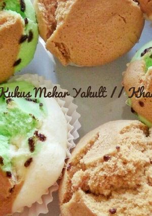 Foto resep Bolu Kukus Mekar Yakult 6 sdm