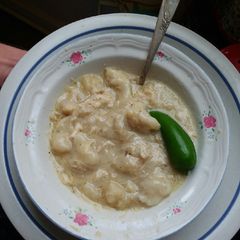 Easy chicken dumplings A picture of Easy chicken dumplings.