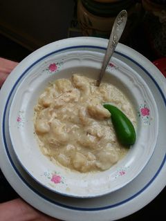 A picture of Easy chicken dumplings.
