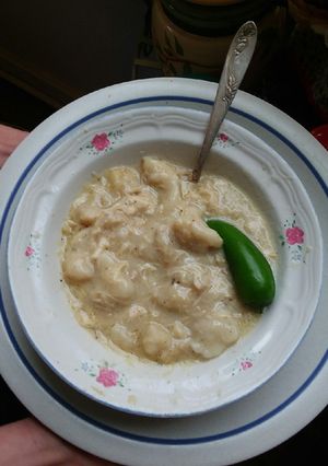 A picture of Easy chicken dumplings.