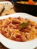 Pinto Beans with Rice and Chorizo