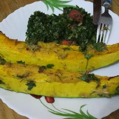 A picture of Spicy Baked Pumpkin.