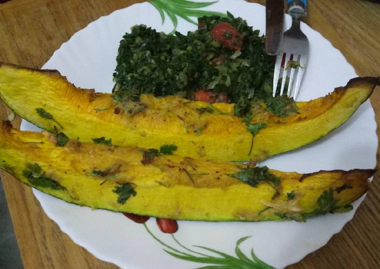 Simple Way to Prepare Perfect Spicy Baked Pumpkin