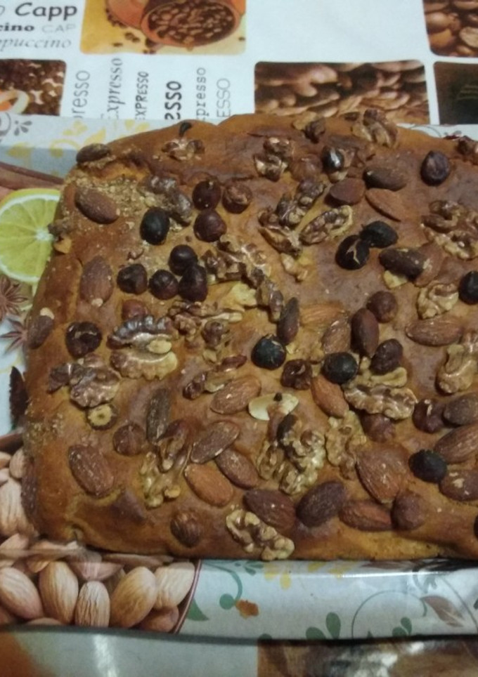 Una foto de Coca de Manzana Caramelizada a la naranja