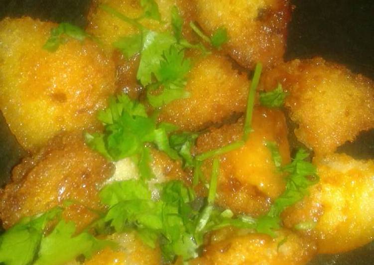 Steps to Make Perfect Idli chilli manchurian