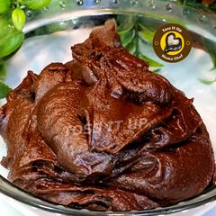 A picture of Easiest No Machine Chocolate Frosting Recipe.