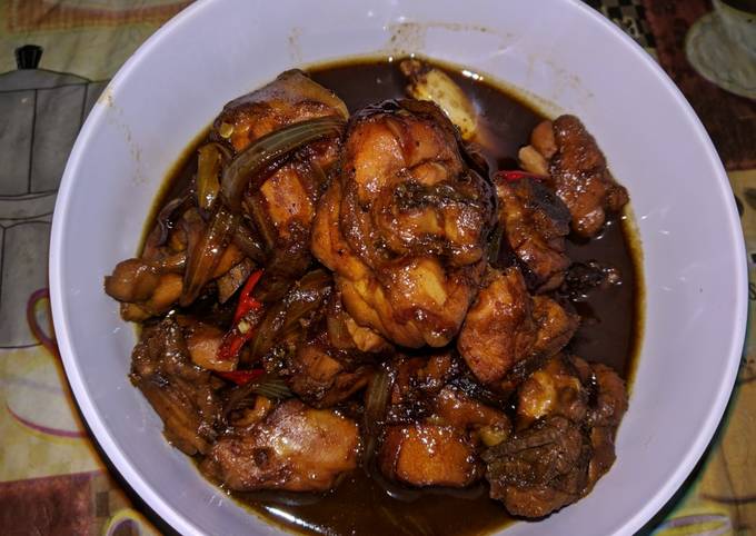 Ayam kecap simpel no ribet