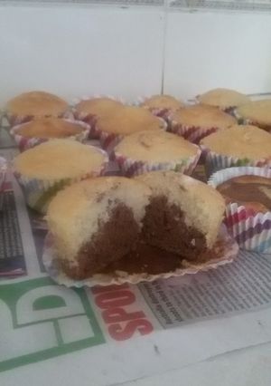 صورة لوصفة كب كيك الشوكولاته 🍰
