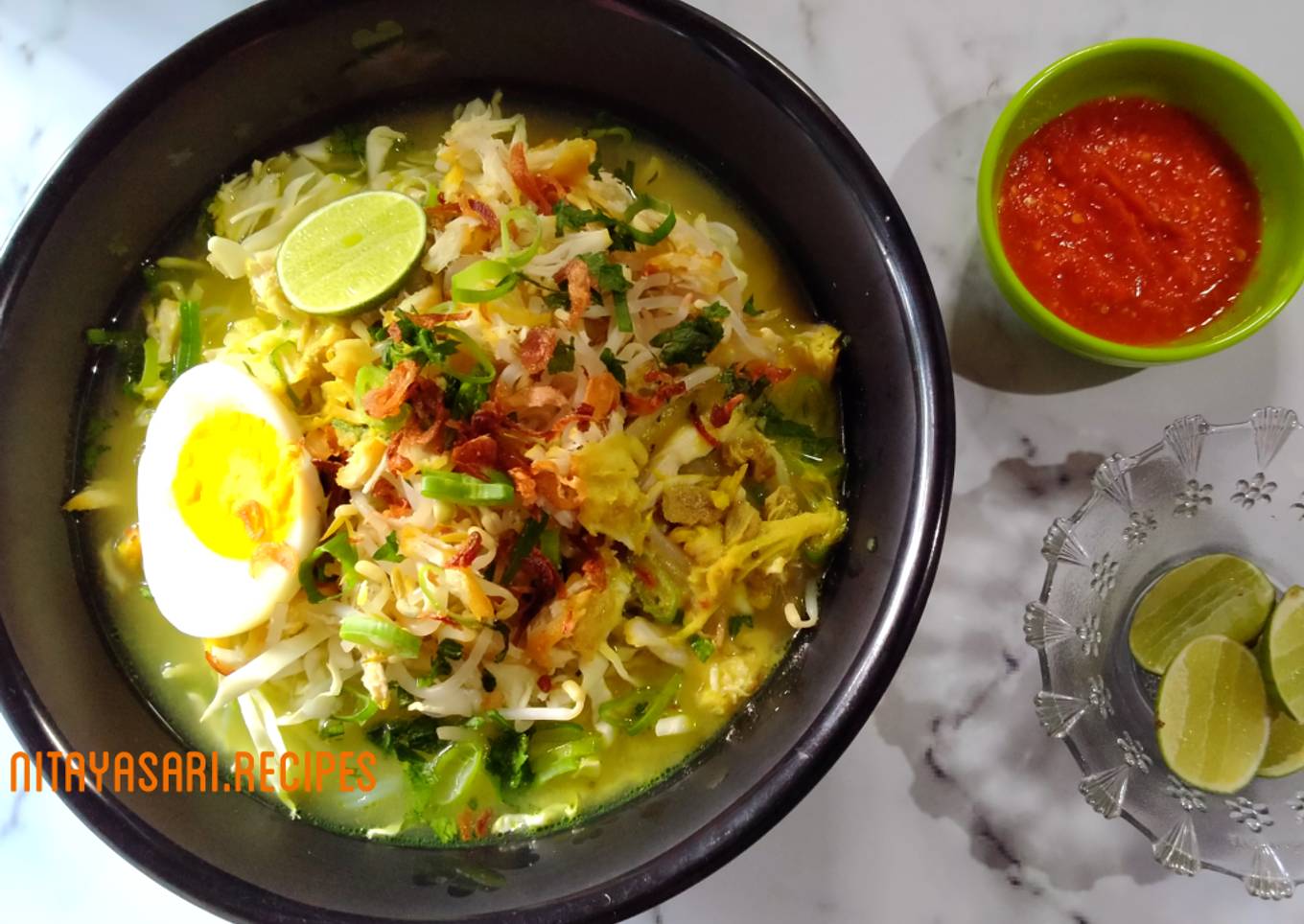 Resep Soto Ayam ala nitayasari.recipes Anti Gagal