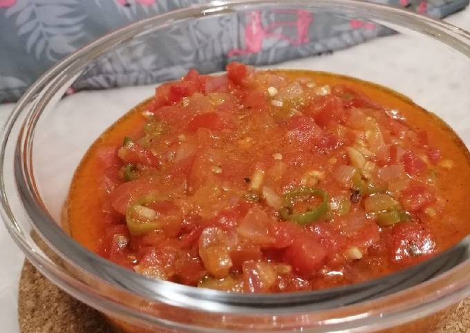 Resep Tumis sambal tomat yang Menggugah Selera