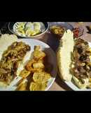 Sándwich de carne y de pollo 💥🔥💥
