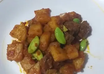 Masakan Unik Sambel goreng kentang ati sapi Enak dan Sehat