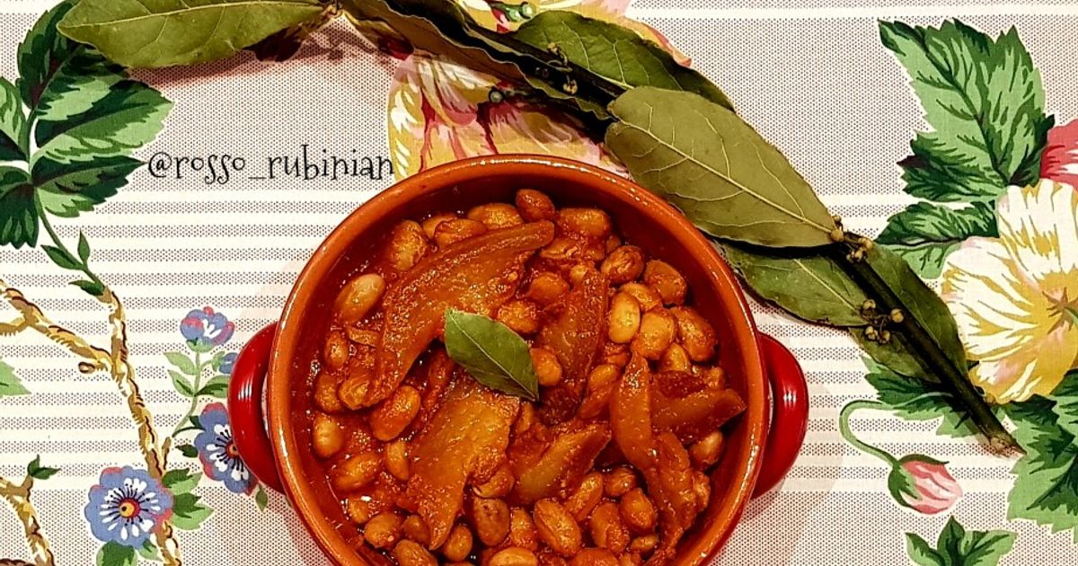 ricetta fagioli con le cotiche