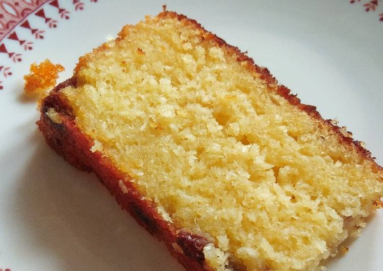 Super moist coconut Lemon cake