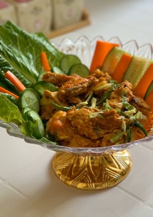 A picture of Shinwari chicken karahi.