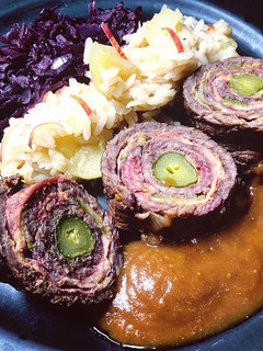 Rouladen mit Apfelreis Rezepthauptbild
