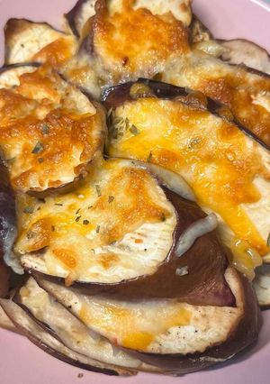 氣炸乳酪茄子（可素食、少油版） 的食譜成品照片