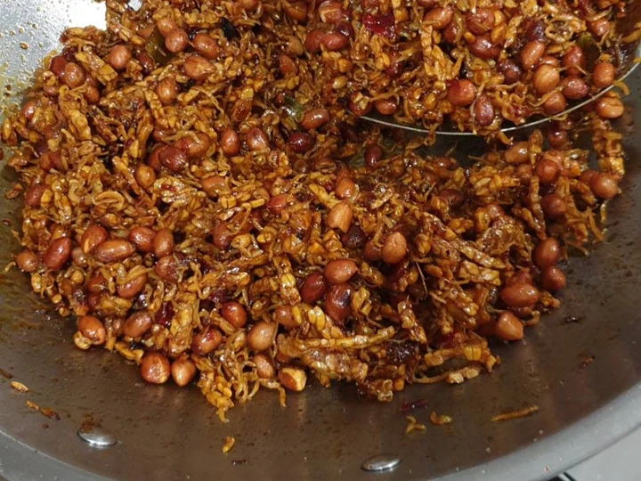 Cara Mudah Membikin Resep Kering manis Teri - tempe - kacang yang Sempurna Anti Ribet, Menggugah Selera