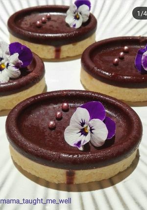 A picture of Chocolate Burfee Bars.