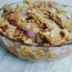 A picture of Piyaz Gosht.