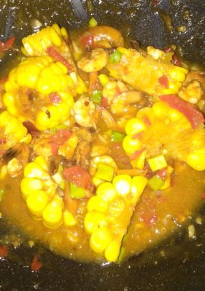 Foto resep Udang saos padang
