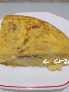 Una foto de Tortilla de patata con cabrales