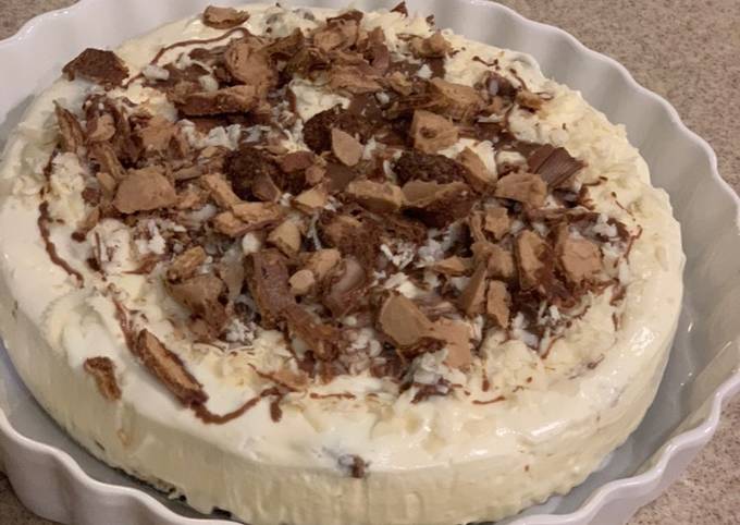 Recipe of Ultimate Kinder cheese cake🥮