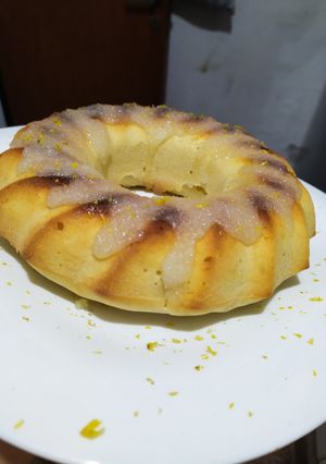 Una foto de Budín de limón