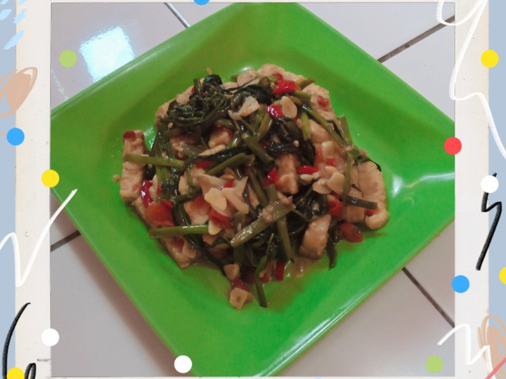 Cara Gampang Menyiapkan Tumis Kangkung Tempe Anti Gagal