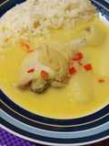 Pollo en crema