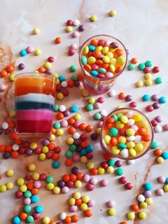 عکسی از دستور ژله رنگین کمان (تکنفره)