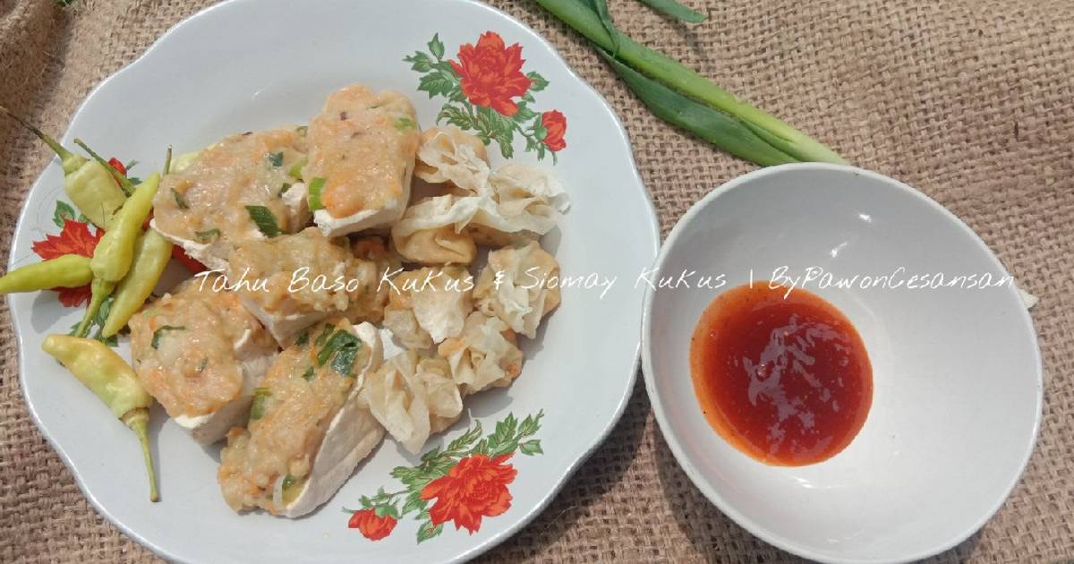  Resep  Tahu  Baso  dan Siomay  Kukus untuk diet oleh Pawon 