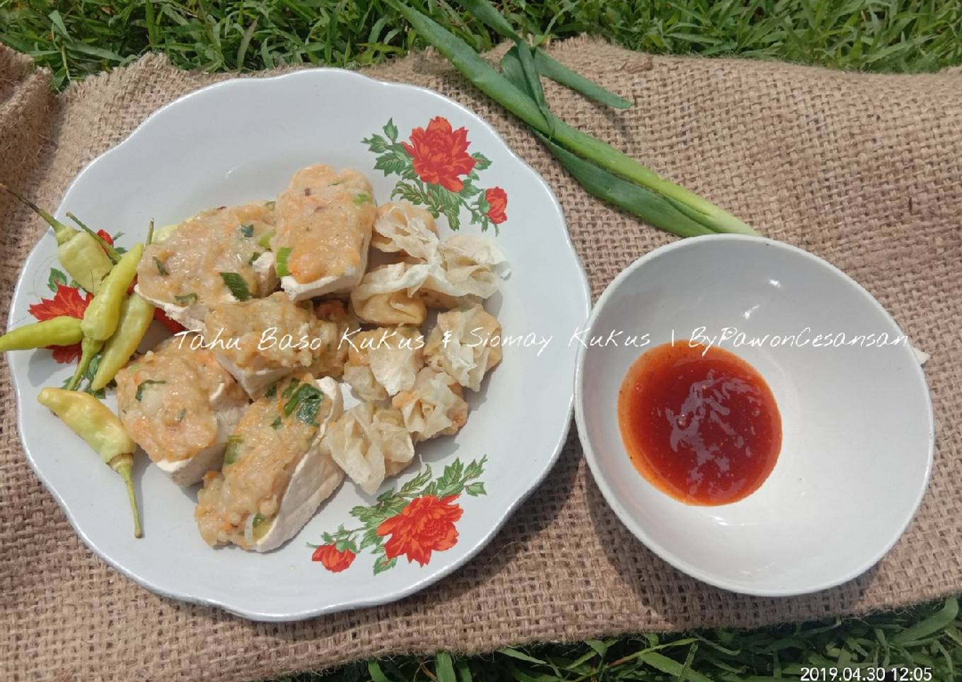 Tahu Baso dan Siomay Kukus (untuk diet)