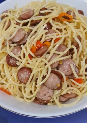Foto resep Spaggetti Aglio Olio