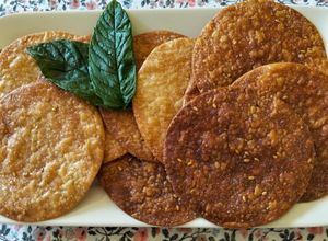 Una foto de Tortitas de Aceite de Oliva con Obleas