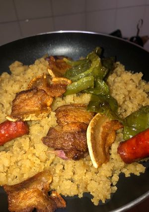 A picture of Migas de Harina.