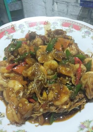 Foto resep Udang cabe ijo
