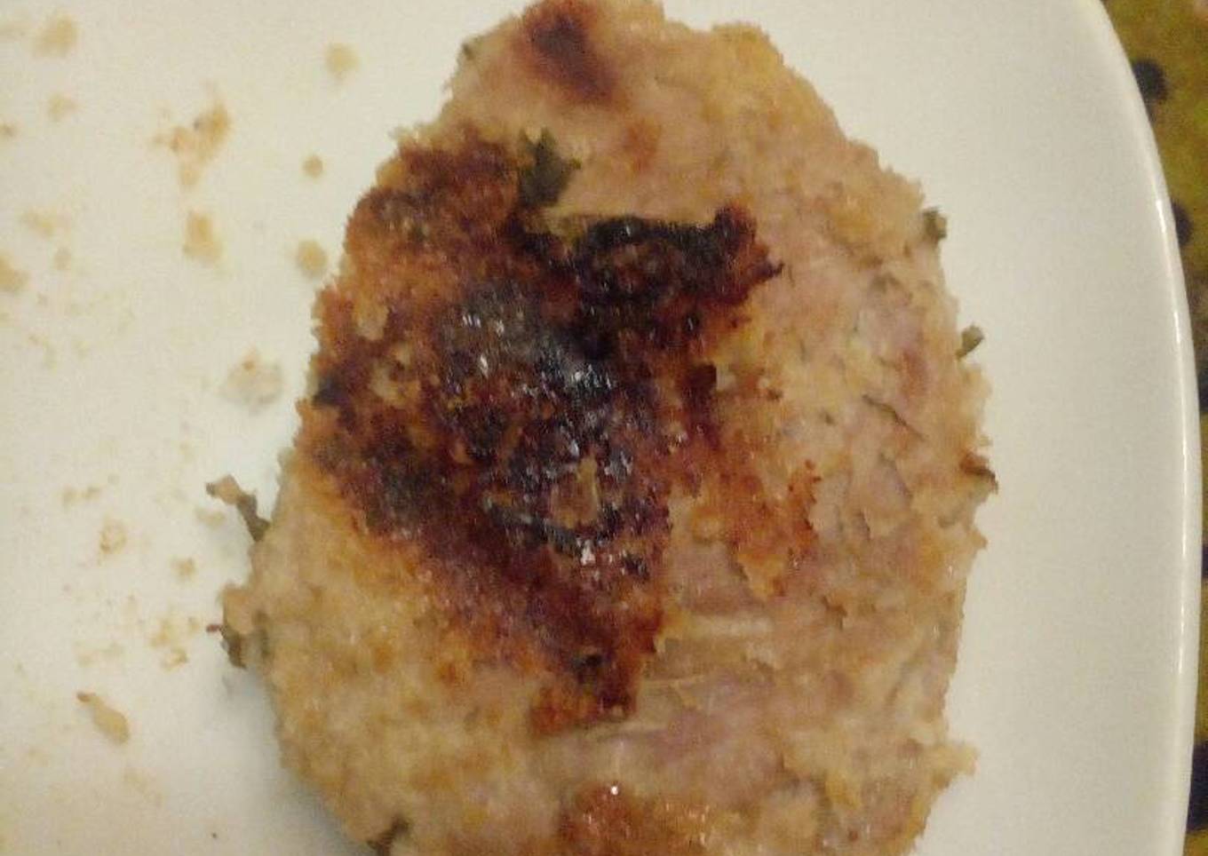 Lamb sautéed with mustard