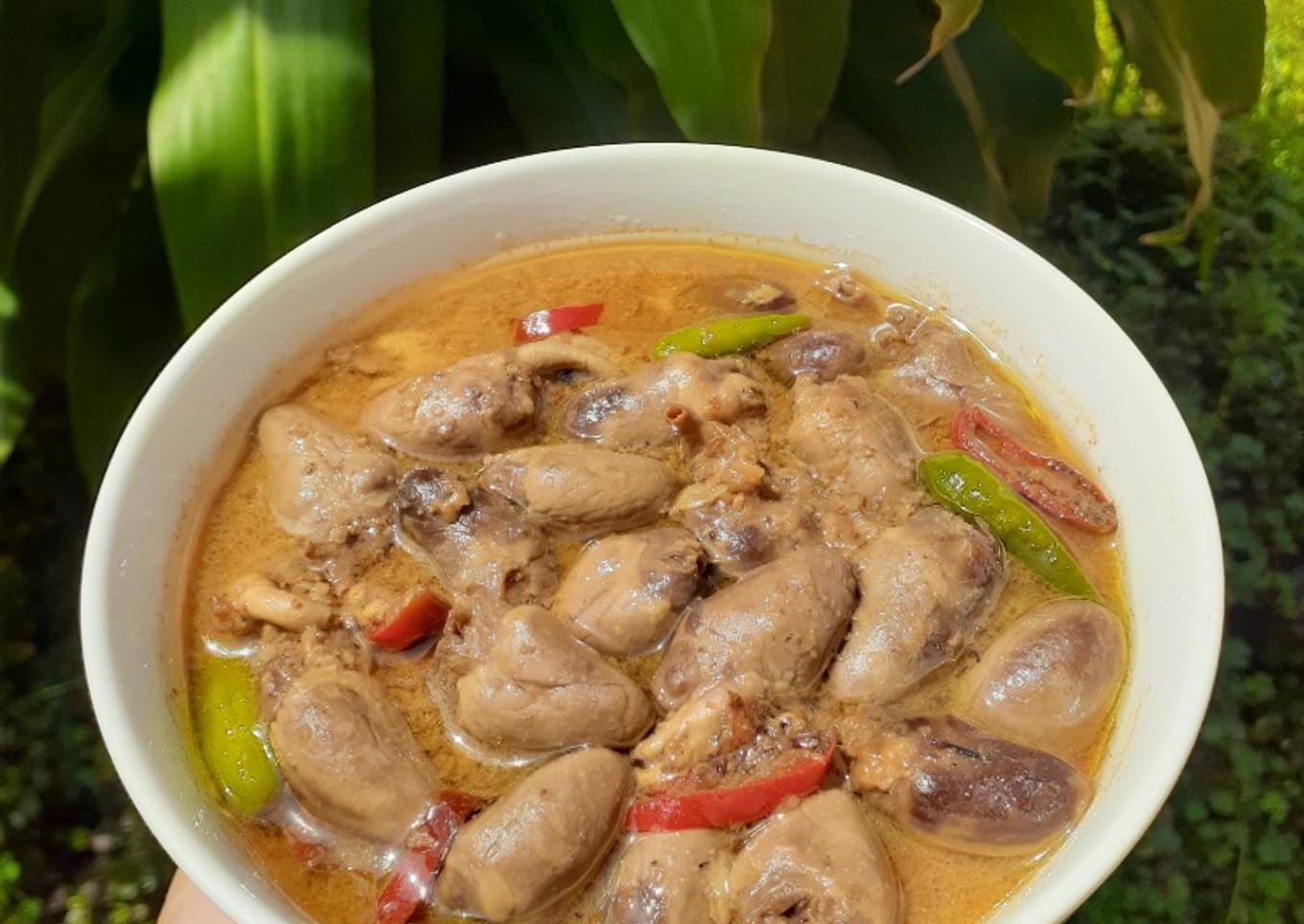 Semur jantung ayam