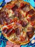 Pizza with Yogurt Flatbread
