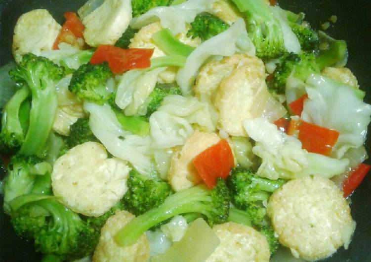 Resep Tumis brokoli egg taufu #bikinramadanberkesan Lezat