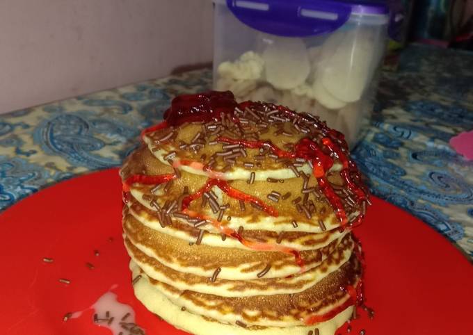 Pancake Teflon Takaran Sendok