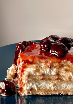 Φωτογραφία της συνταγής Μπισκοτογλυκό (Cheesecake με γιαούρτι)