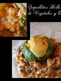Una foto de Zapallitos Rellenos de VEGETALES Y QUESO CREMOSO