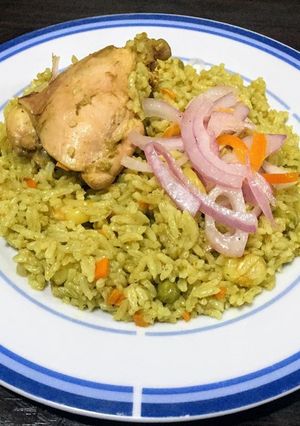 Una foto de Arroz con Pollo